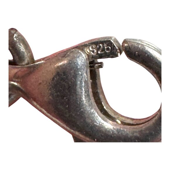 Vt 925 Sterling Silver Chunky Multi Strand Labradorite Moonstone Beaded Bracelet - Picture 3 of 8